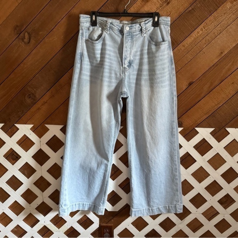 Scotch & Soda light wash The Sky wide leg jeans size 10/30